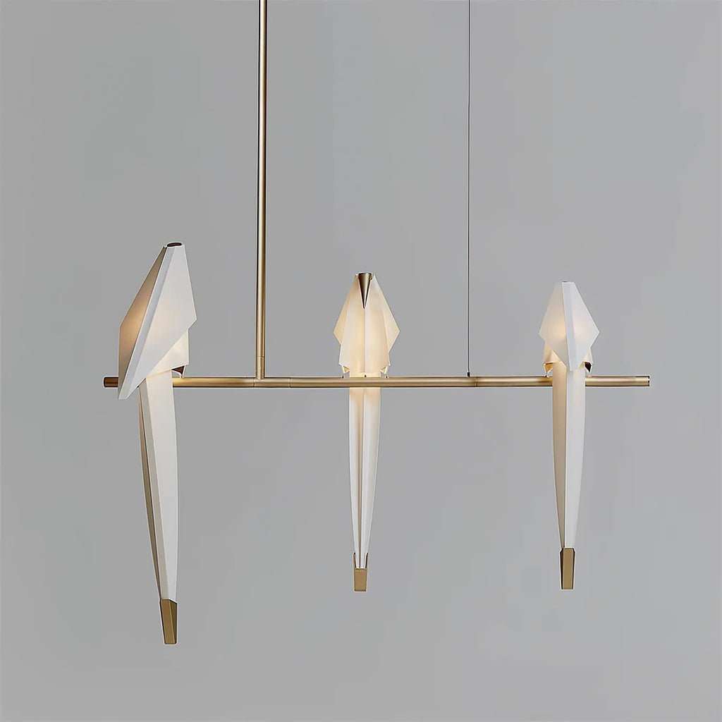 Paper Crane Chandelier
