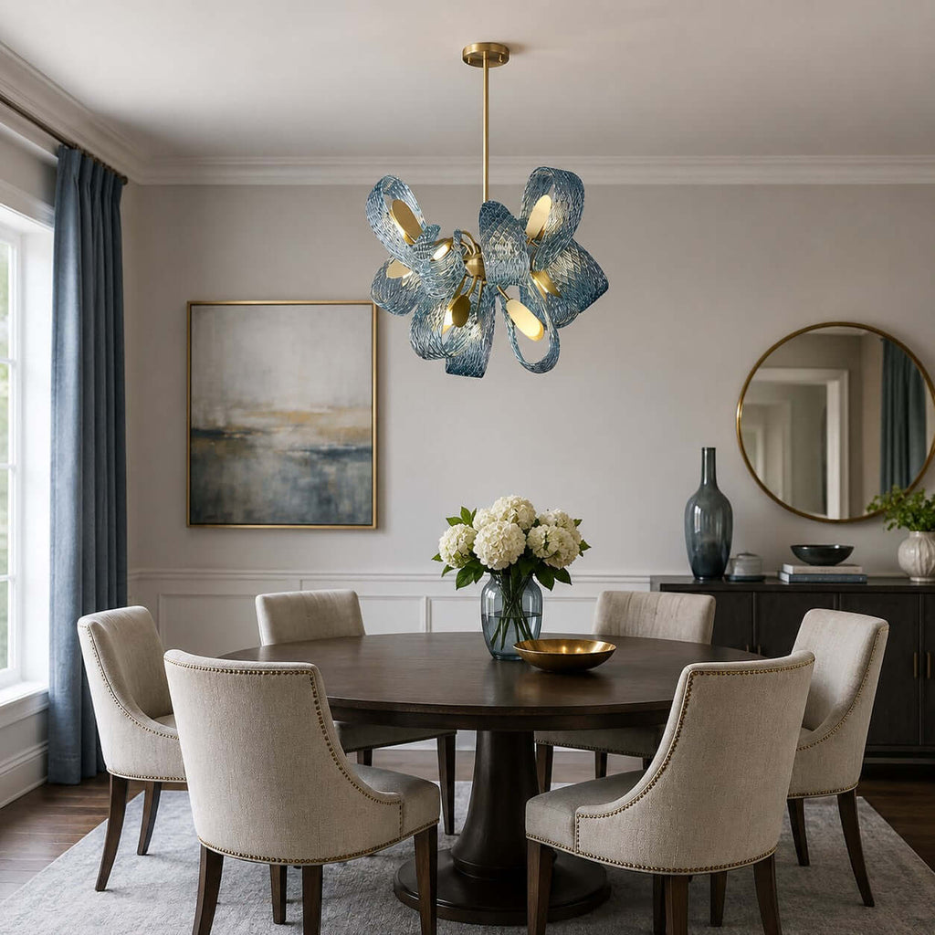 Petal Glass Chandelier