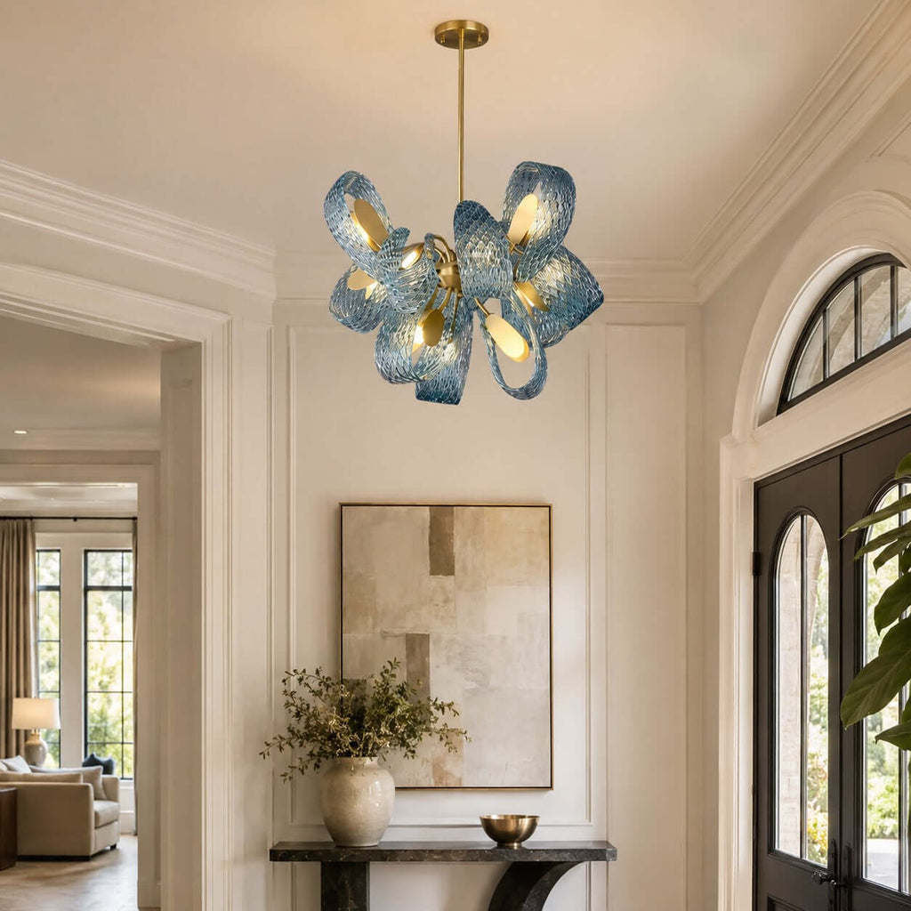 Petal Glass Chandelier