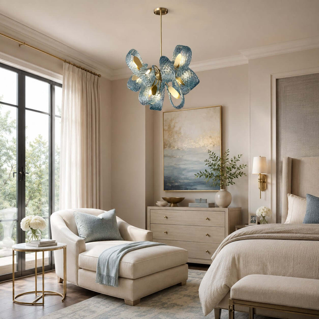 Petal Glass Chandelier