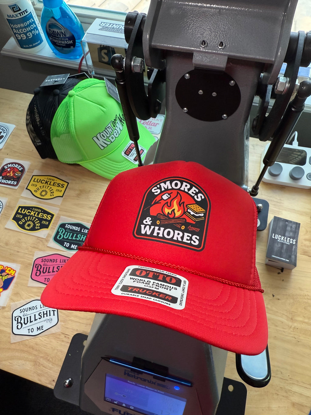 S'mores & Whores Trucker Hat