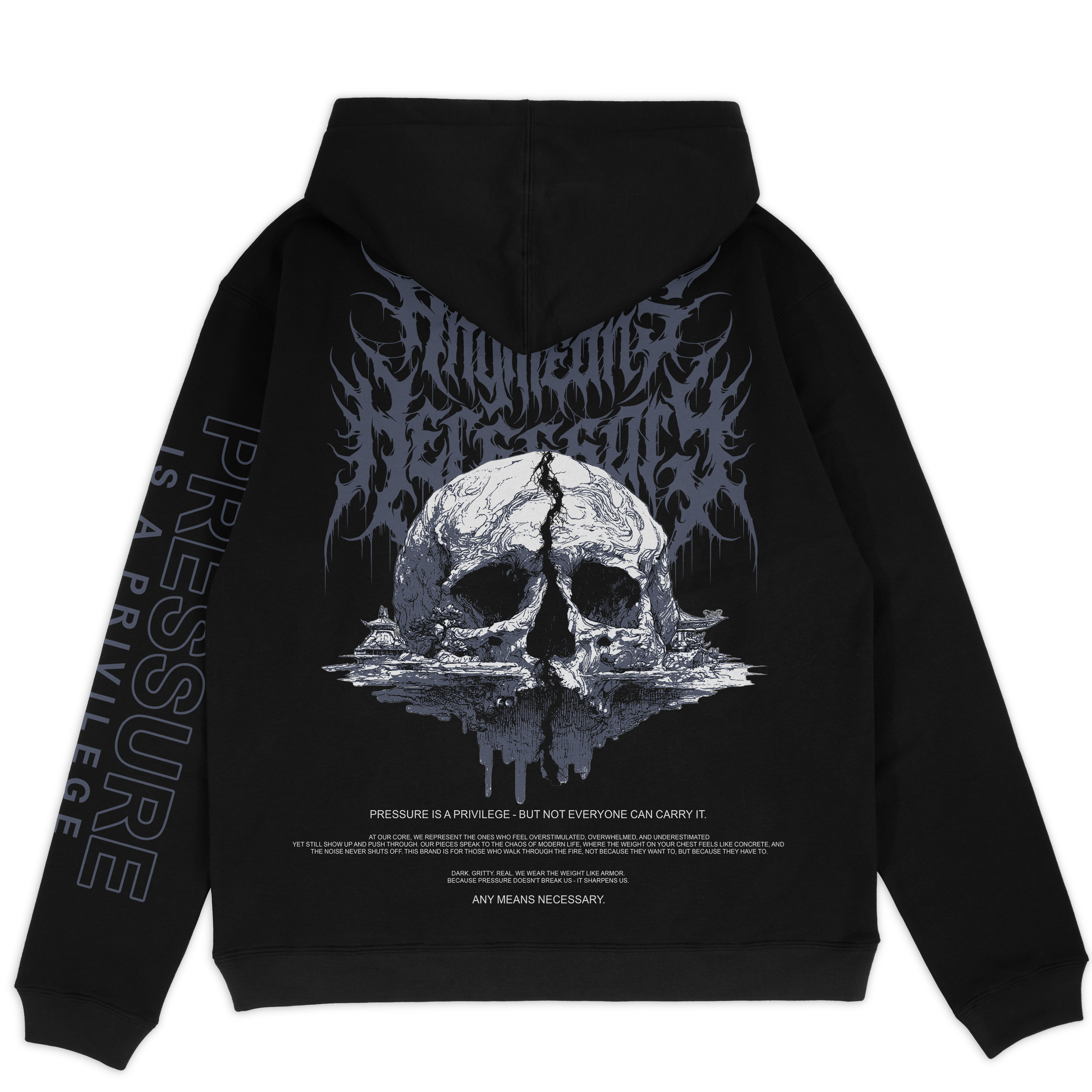 Pressure Pullover Hoodie Black