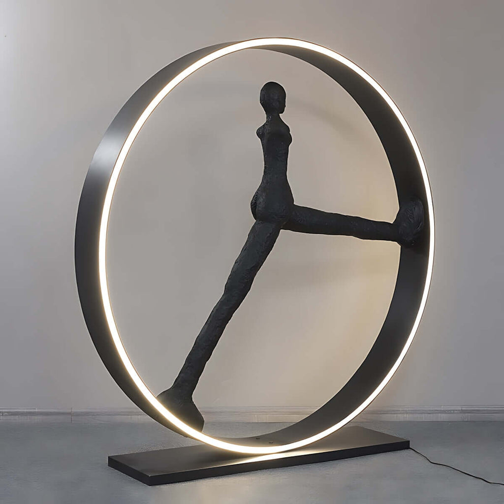 Quastra Resin Floor Lamp