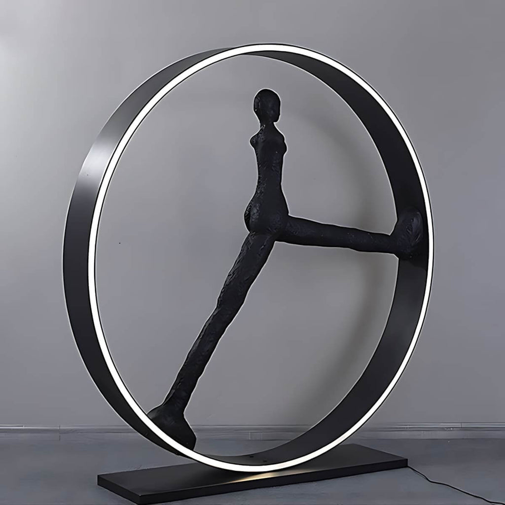 Quastra Resin Floor Lamp