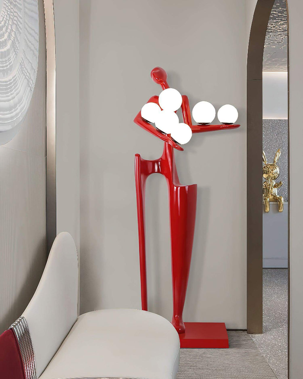 Quoreva Sculptural Floor Lamp