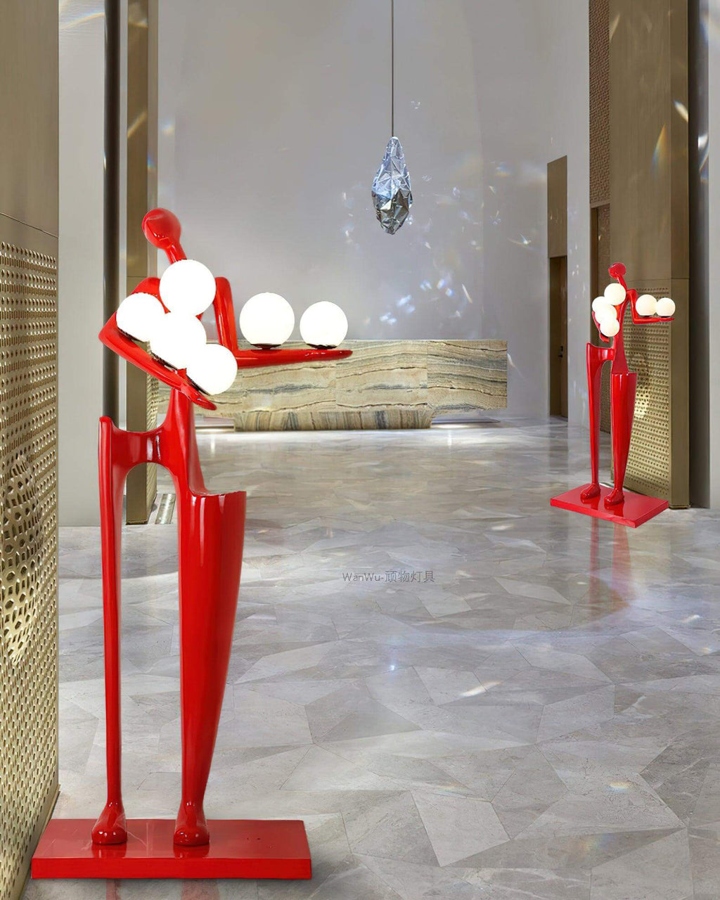 Quoreva Sculptural Floor Lamp