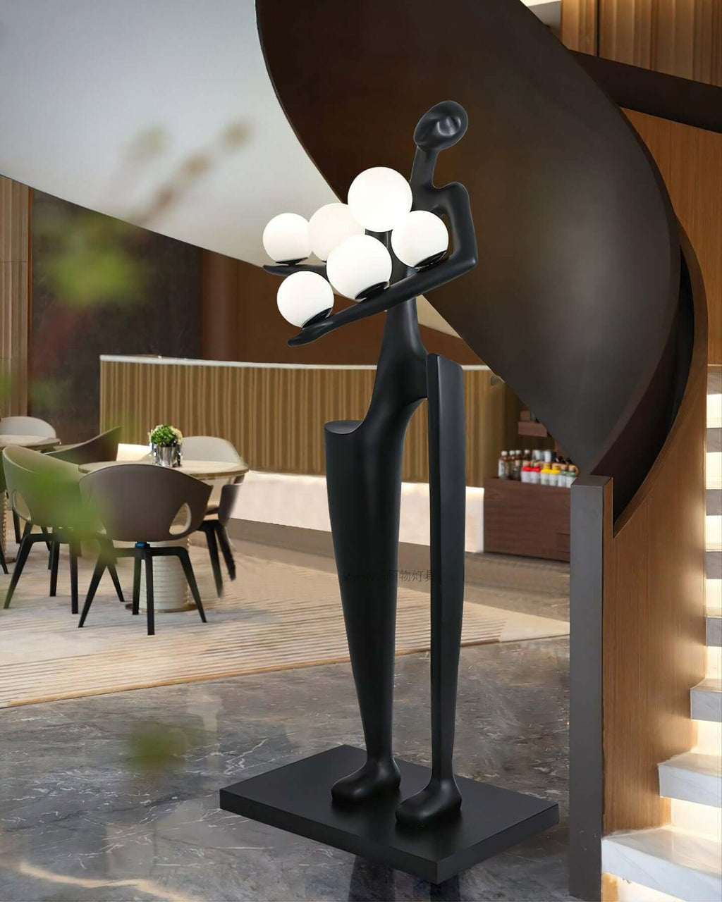 Quoreva Sculptural Floor Lamp