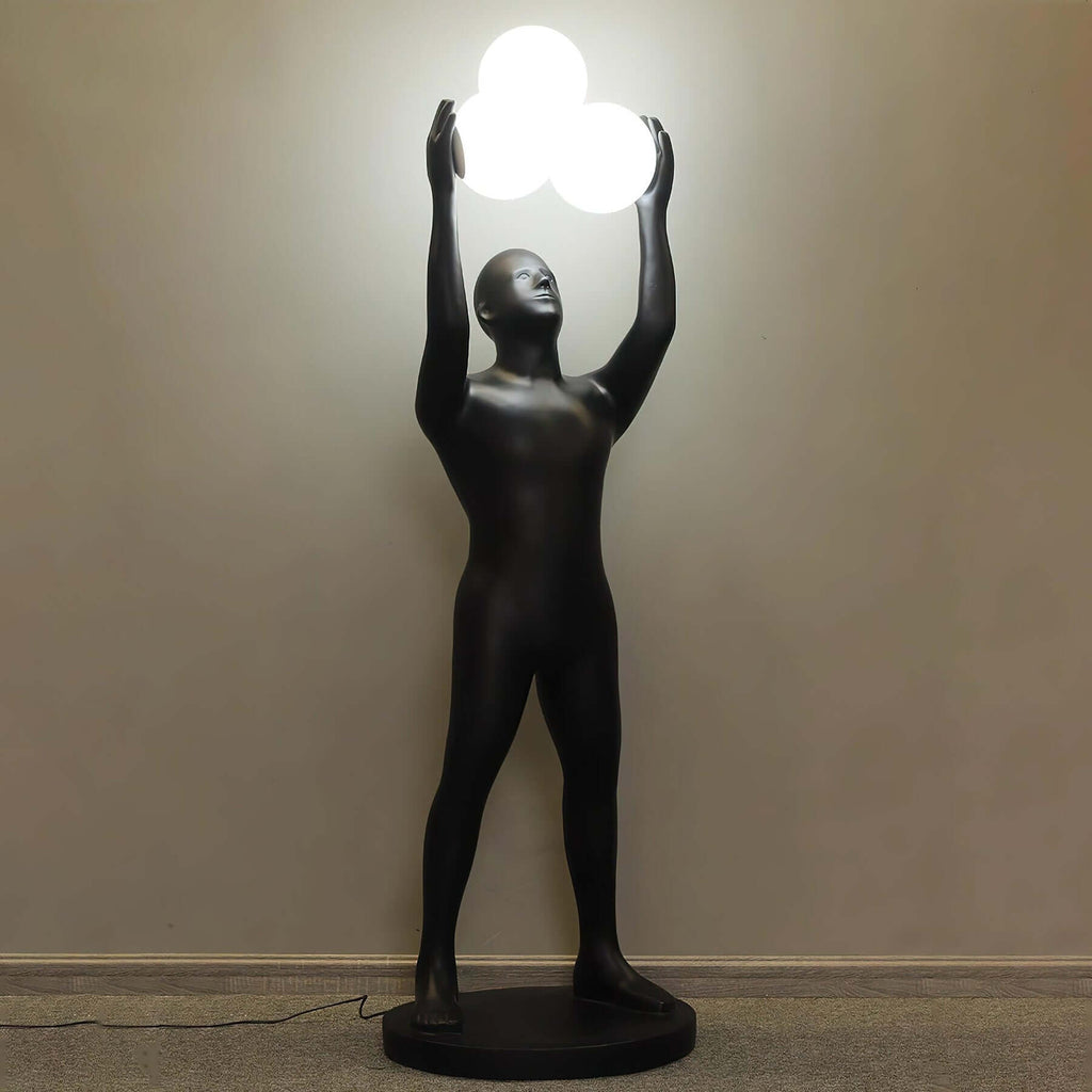 Qureal Sculpture Floor Lamp