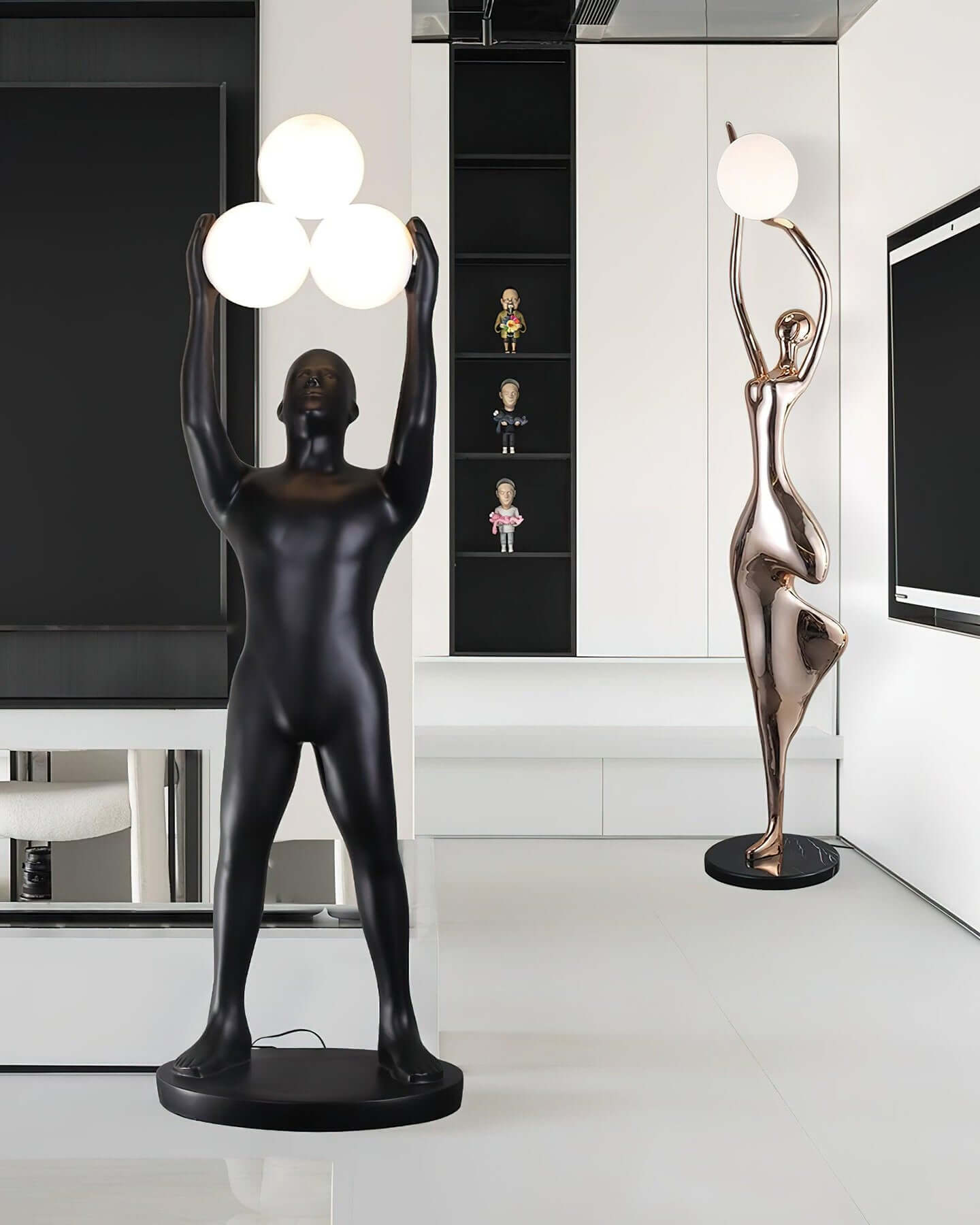 Qureal Sculpture Floor Lamp