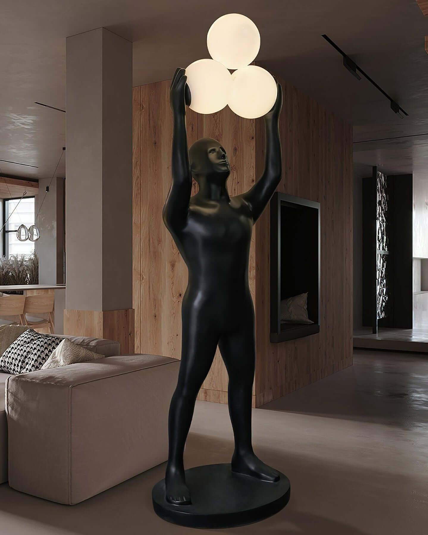 Qureal Sculpture Floor Lamp