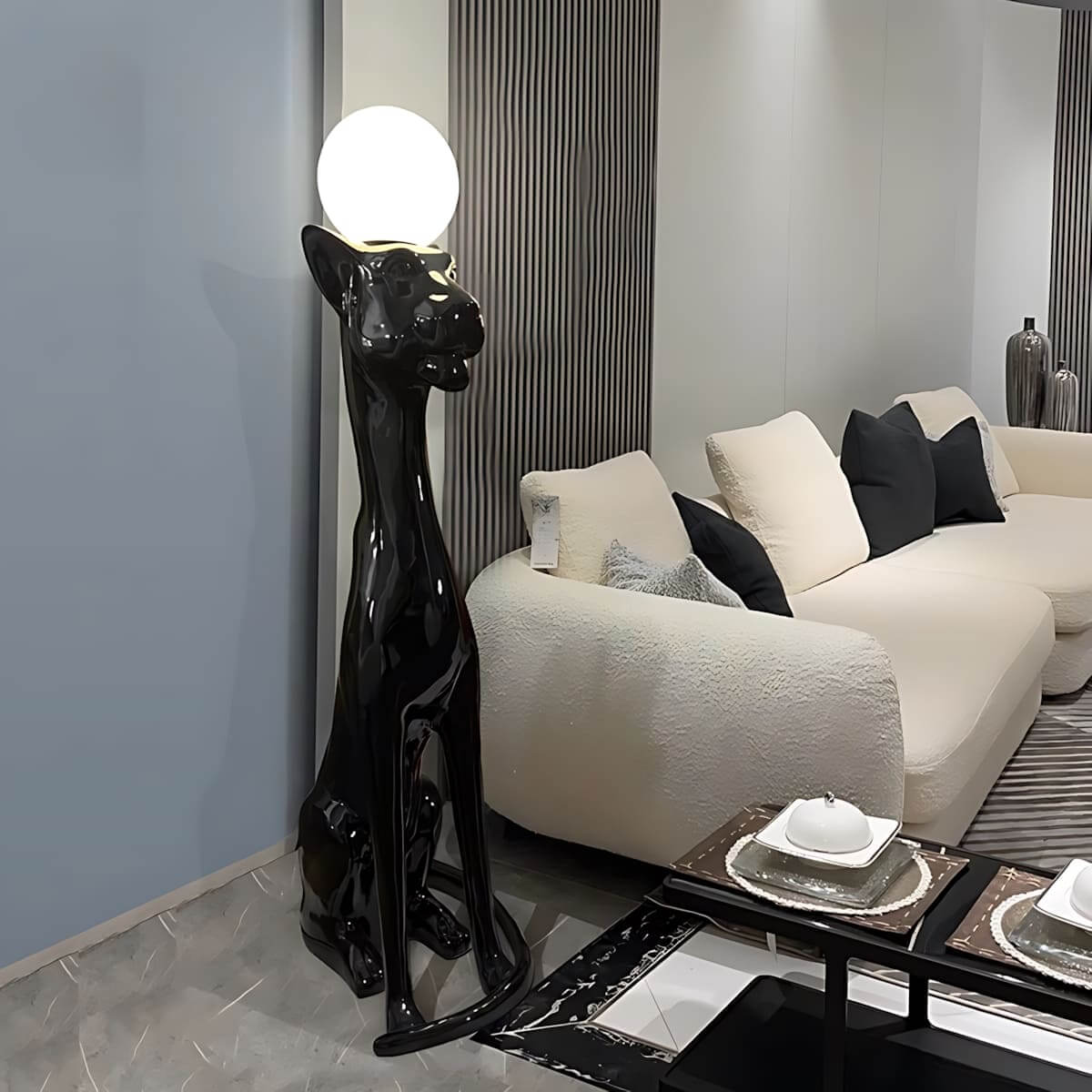 Raveko Sculptural Floor Lamp