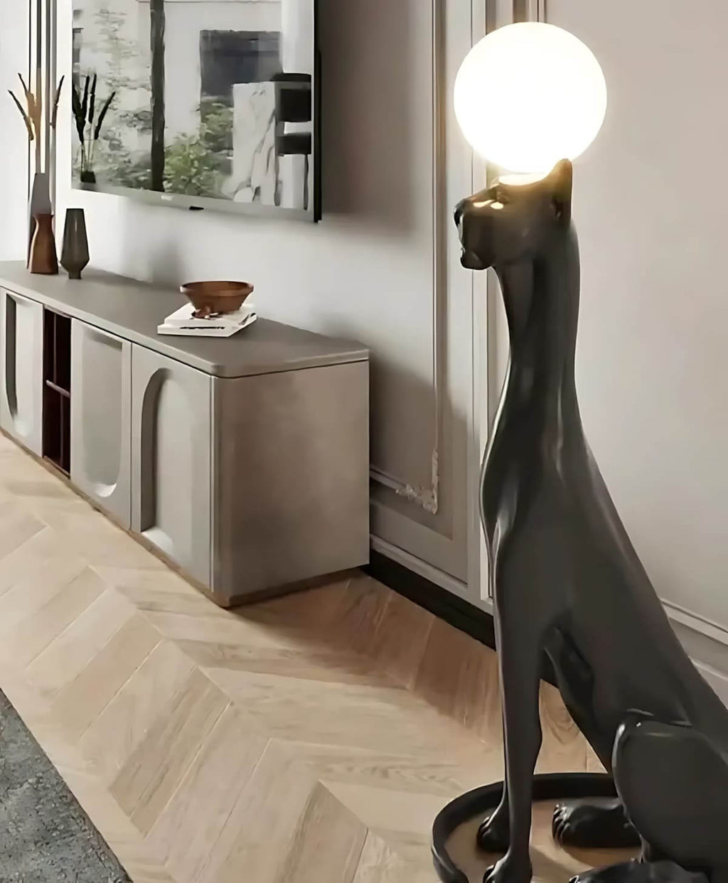 Raveko Sculptural Floor Lamp