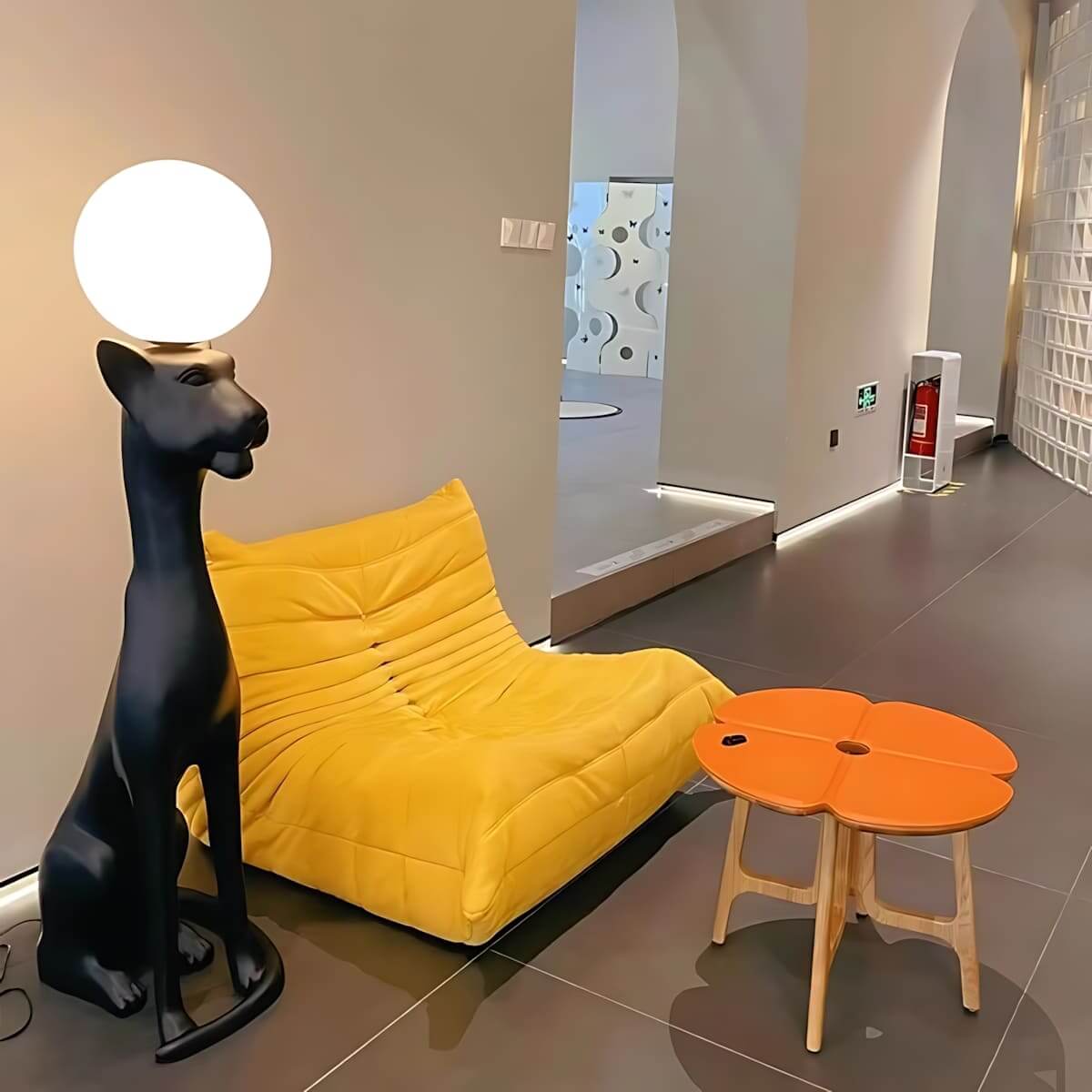 Raveko Sculptural Floor Lamp