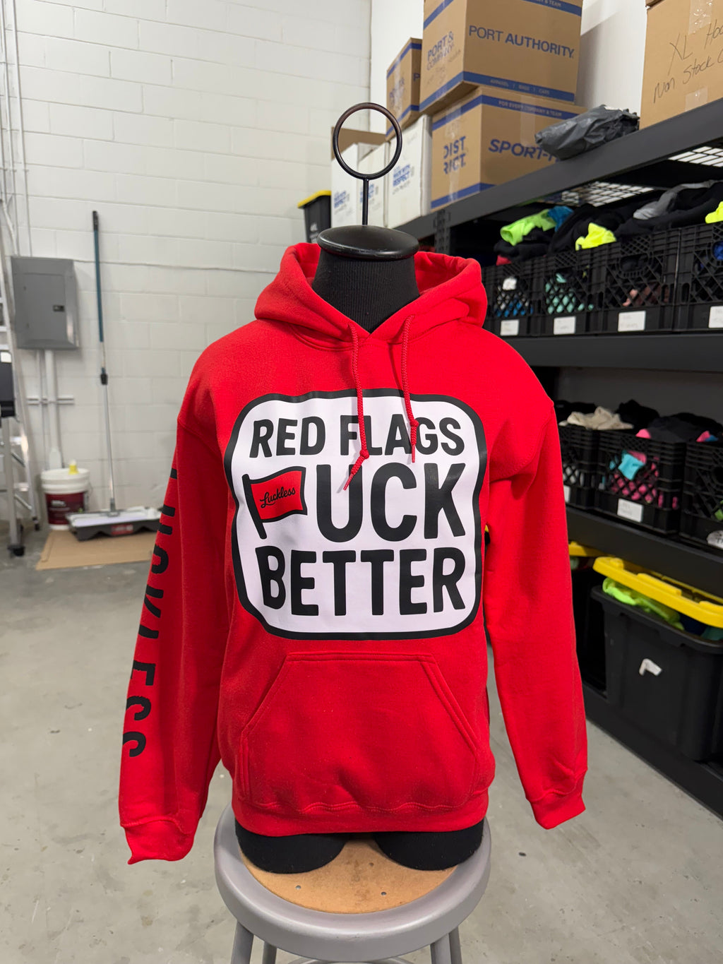 Red Flags Fuck Better Hoodie