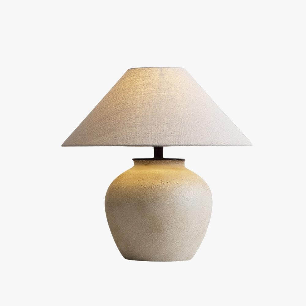 Retro Ceramic Jar Table Lamp