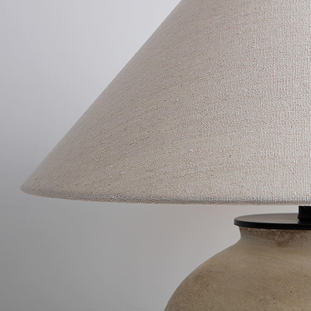 Retro Ceramic Jar Table Lamp