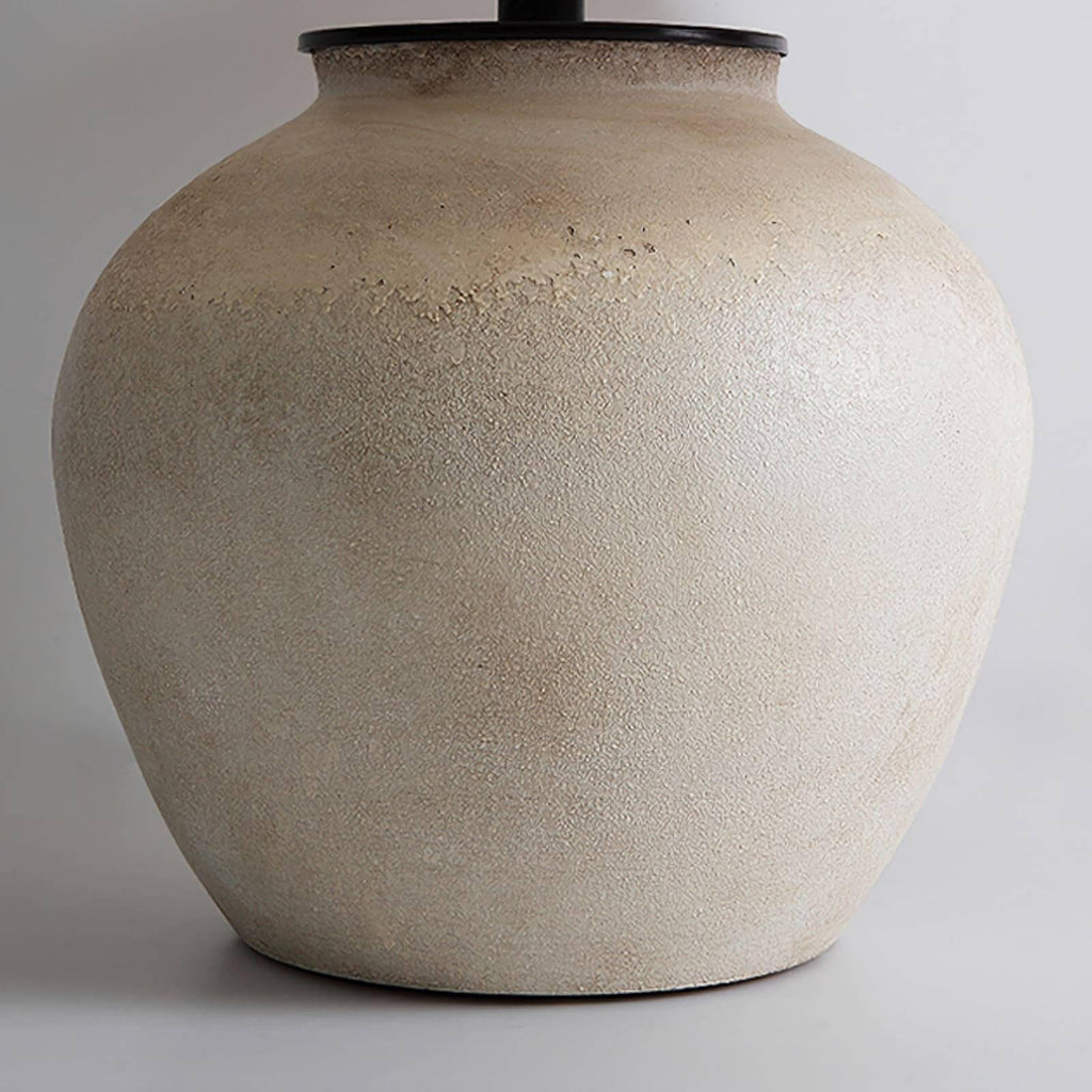 Retro Ceramic Jar Table Lamp