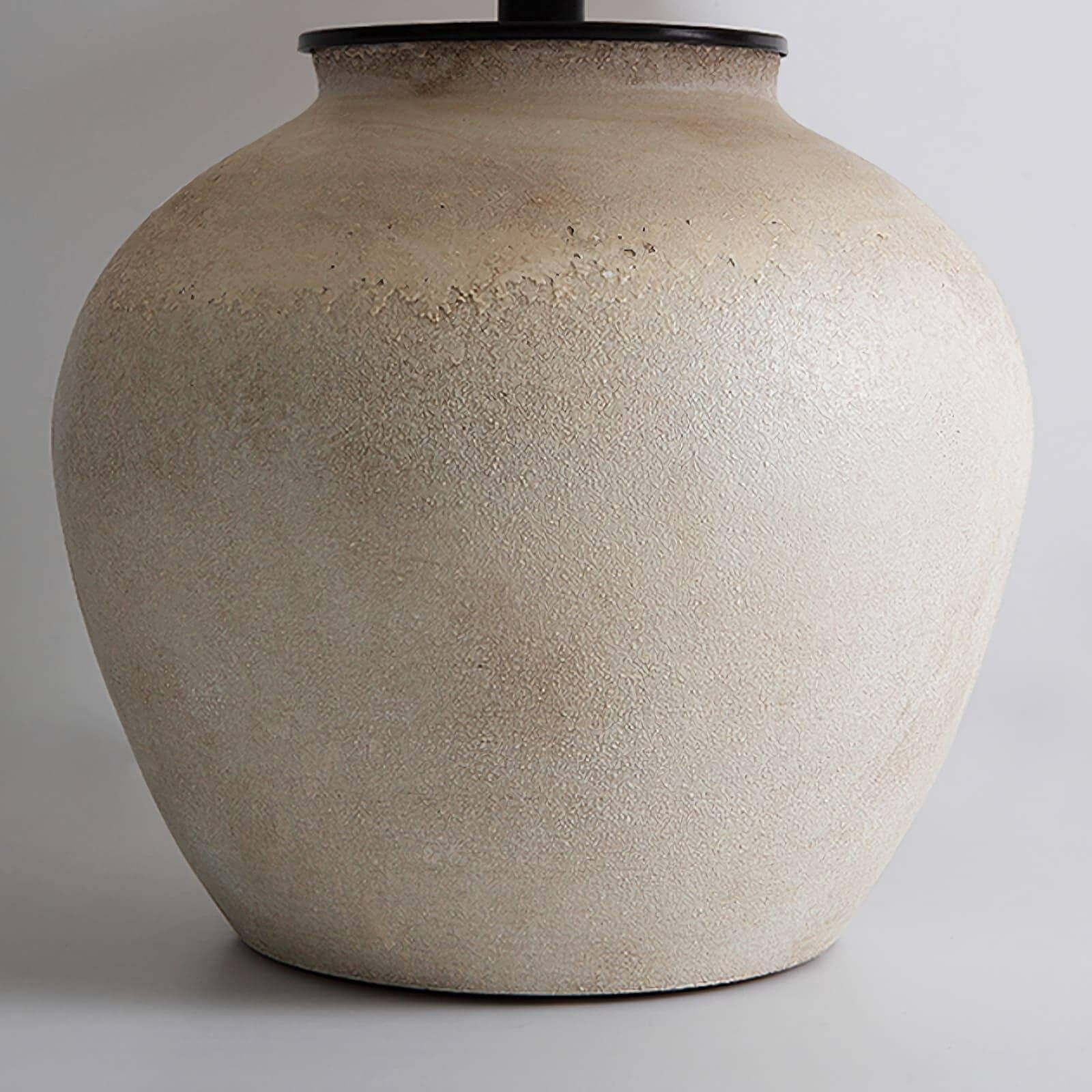 Retro Ceramic Jar Table Lamp
