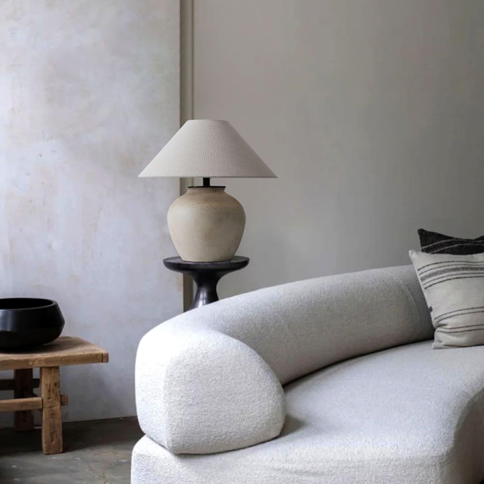 Retro Ceramic Jar Table Lamp