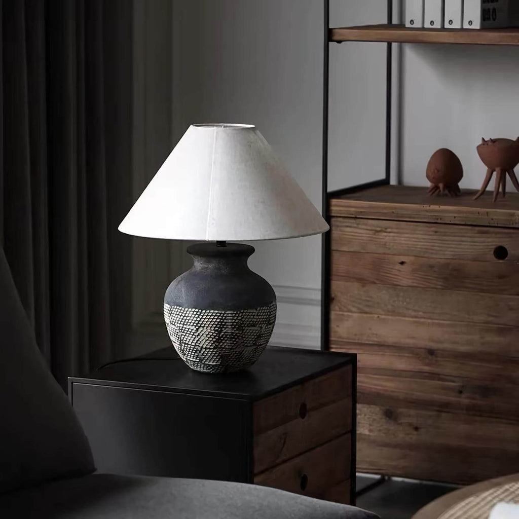 Retro Ceramic Table Lamp