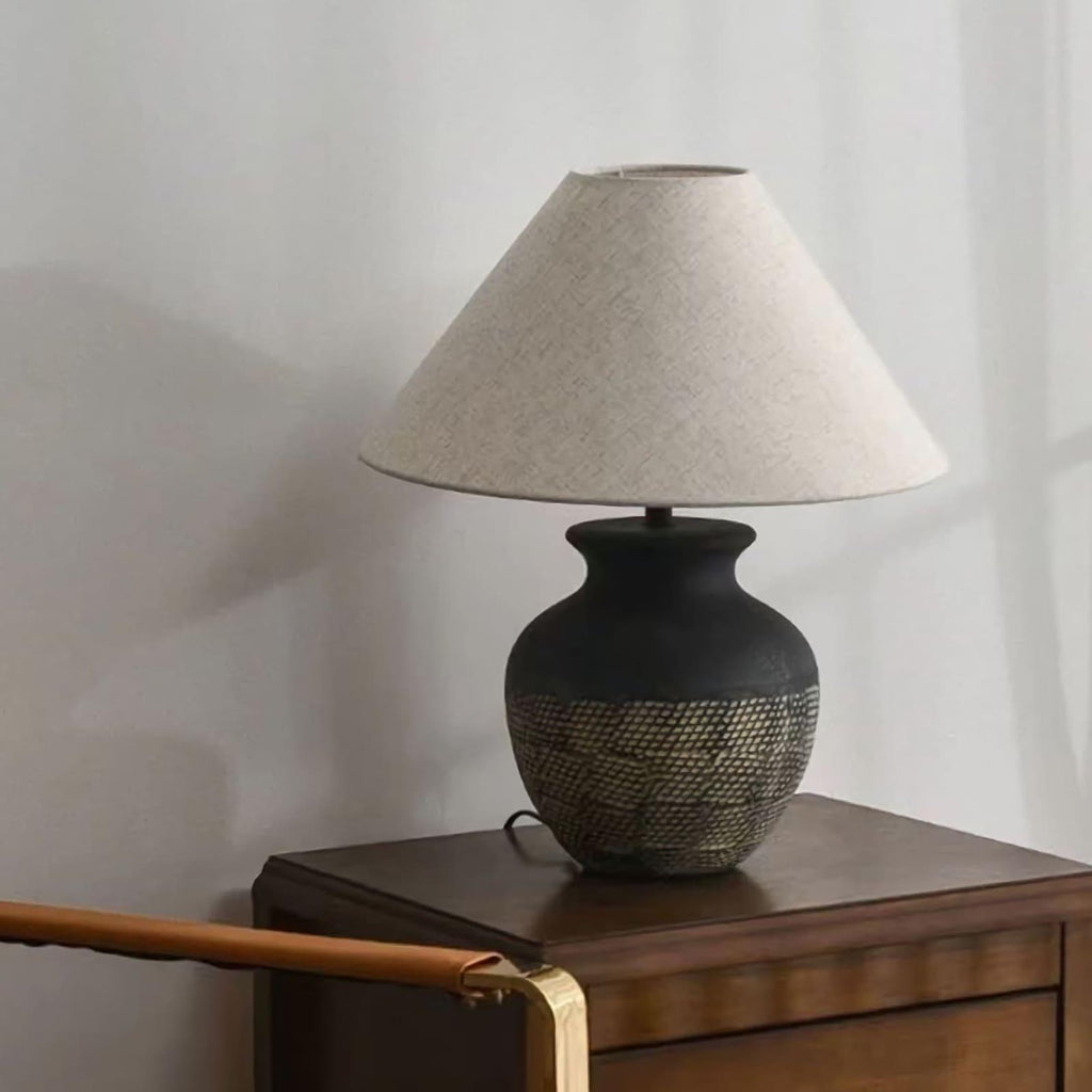 Retro Ceramic Table Lamp