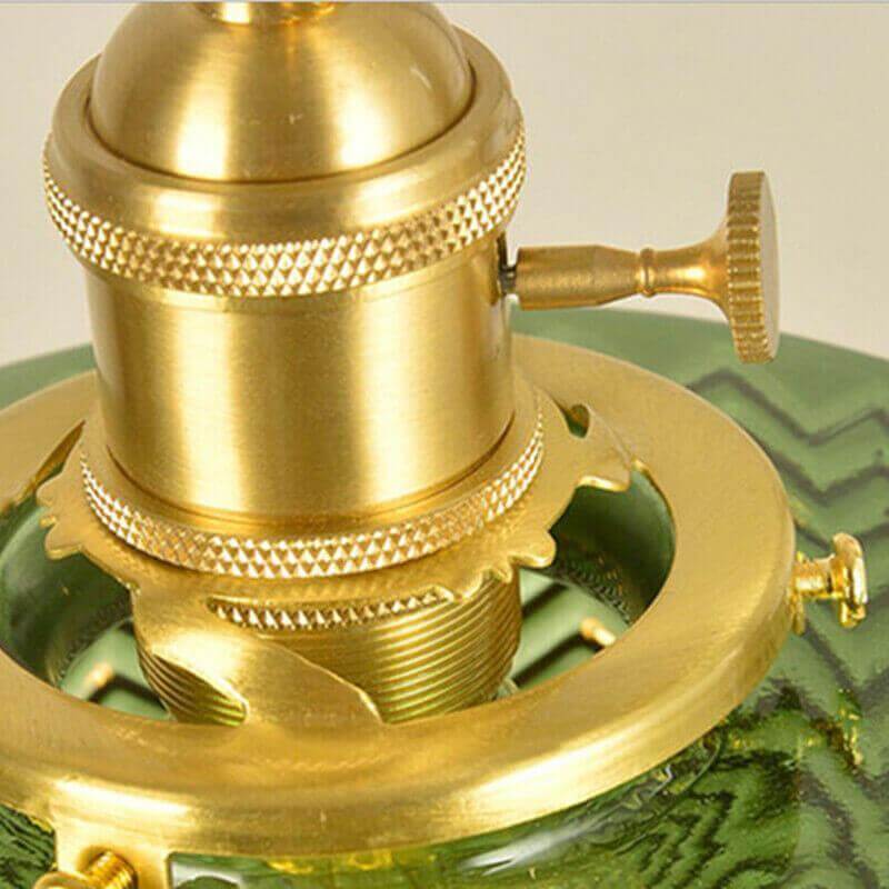 Retro Cylinder Glass Pendant Light