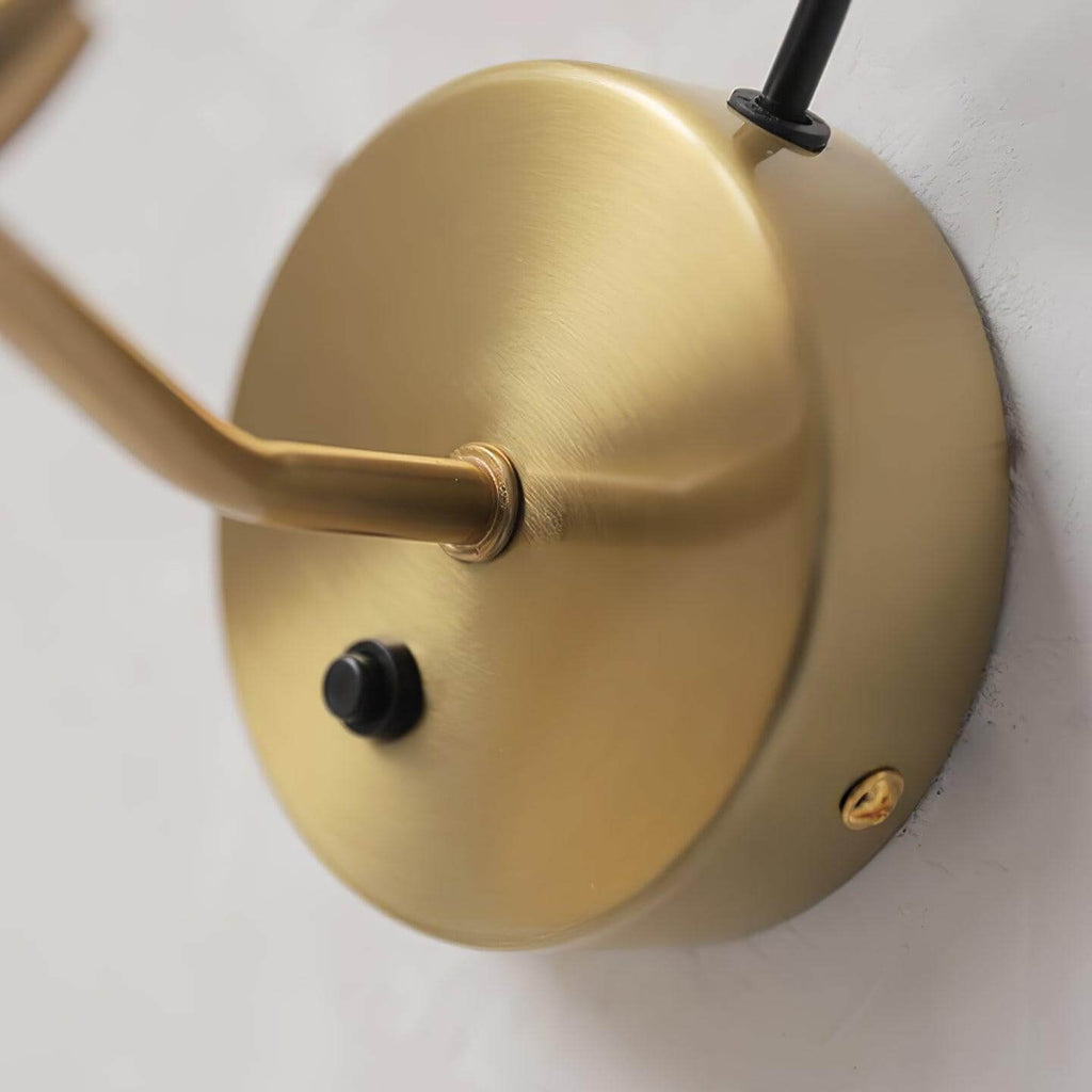 Ceramic Ribbed Wall Light