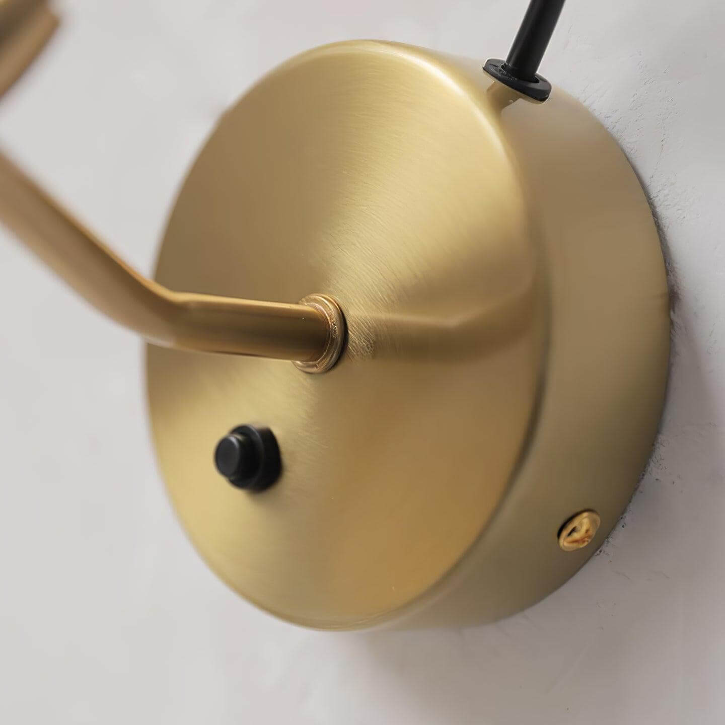 Ceramic Ribbed Wall Light