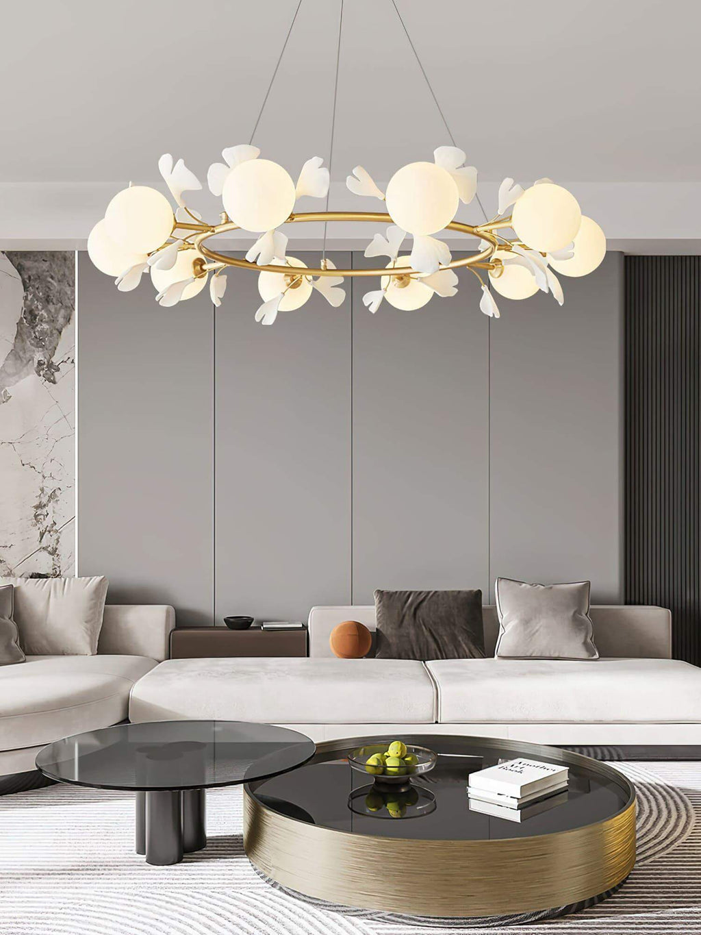 Rosalia Ginkgo Chandelier