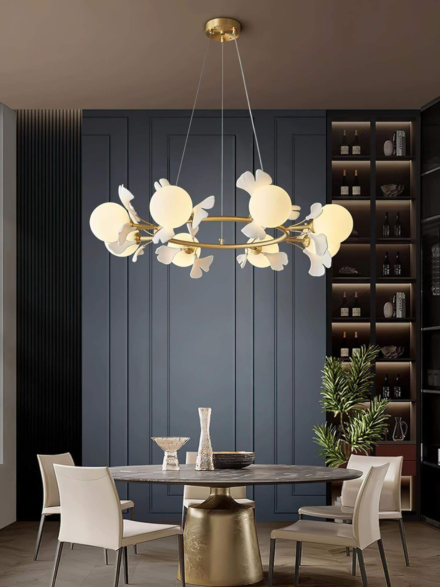 Rosalia Ginkgo Chandelier