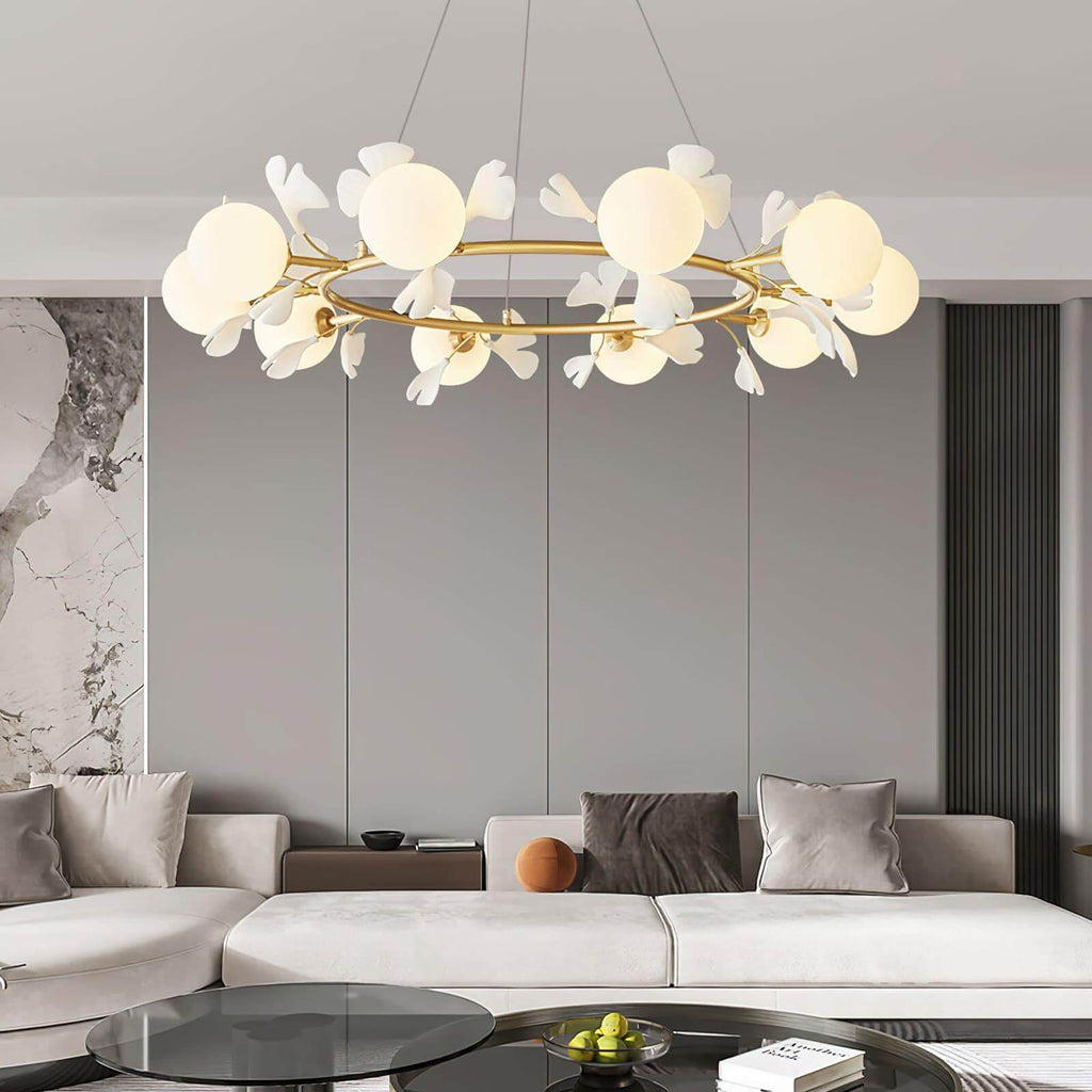 Rosalia Ginkgo Chandelier