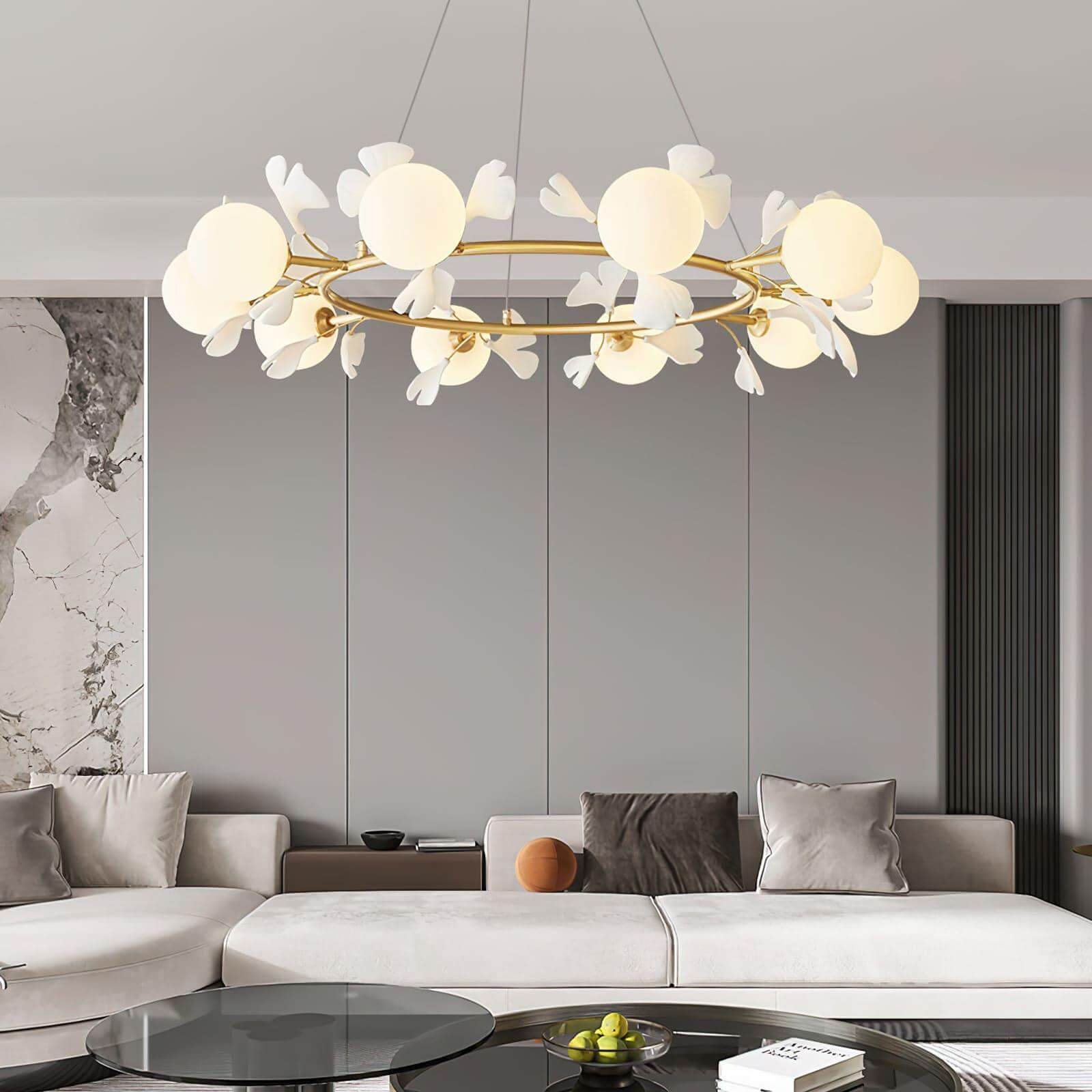 Rosalia Ginkgo Chandelier