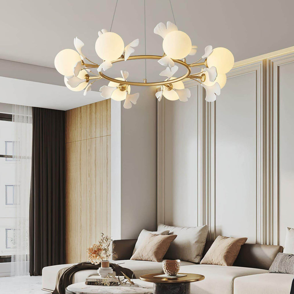 Rosalia Ginkgo Chandelier