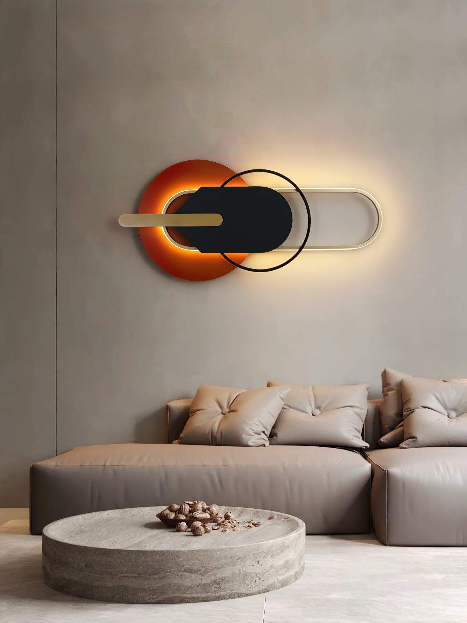 Round & Oval Wall Light