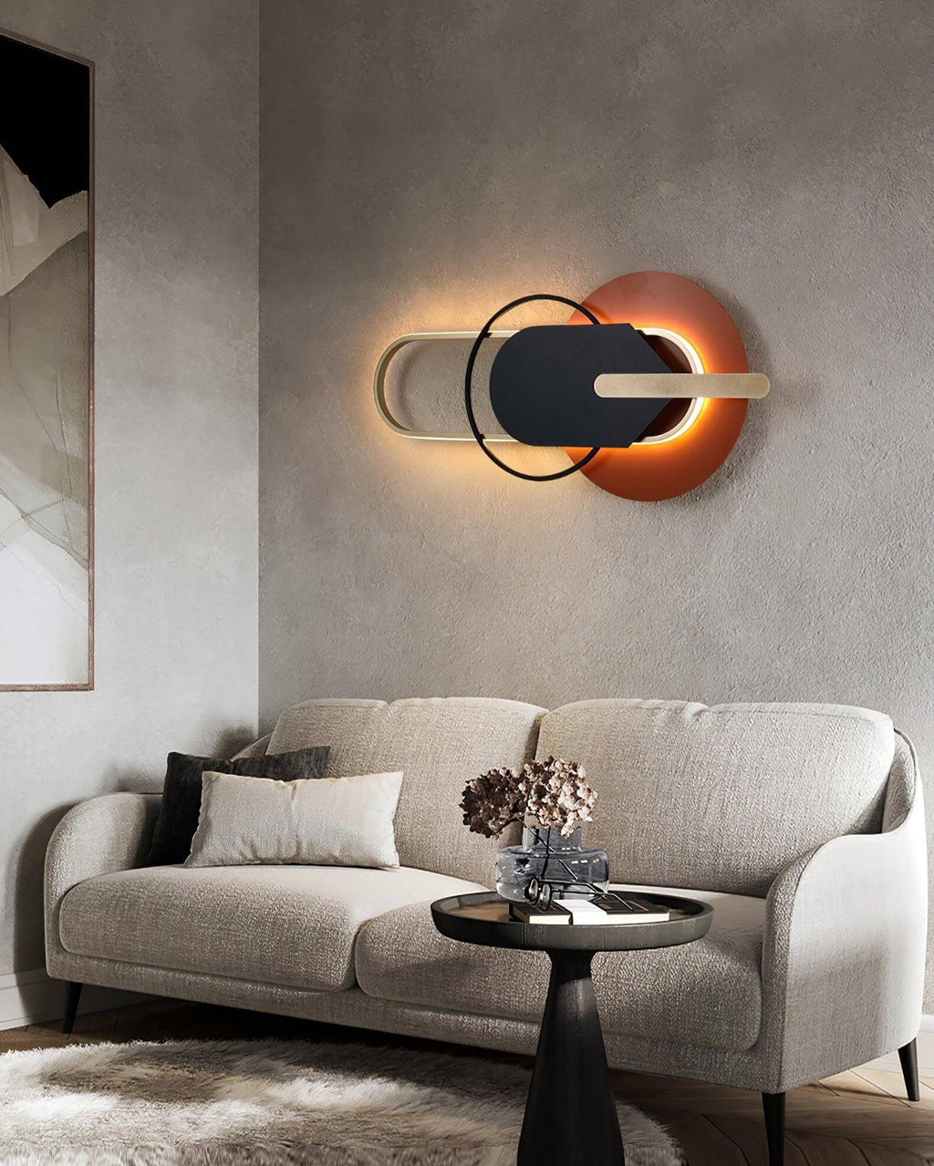 Round & Oval Wall Light