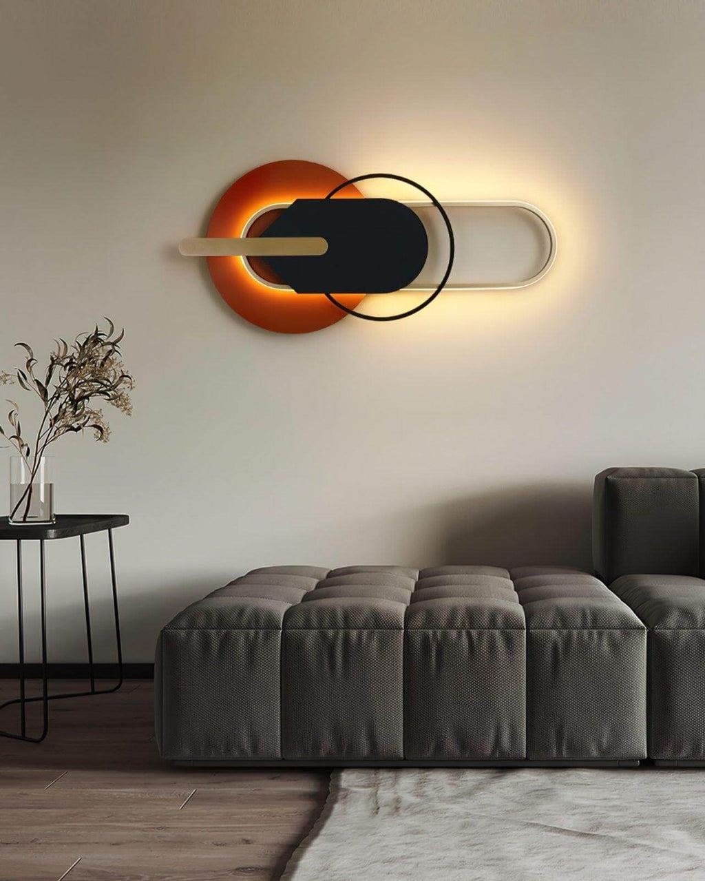 Round & Oval Wall Light