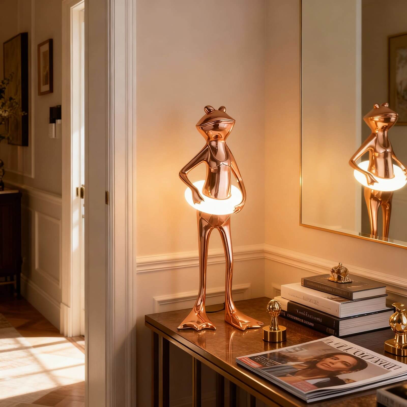 Rozulo Sculpture Table Lamp