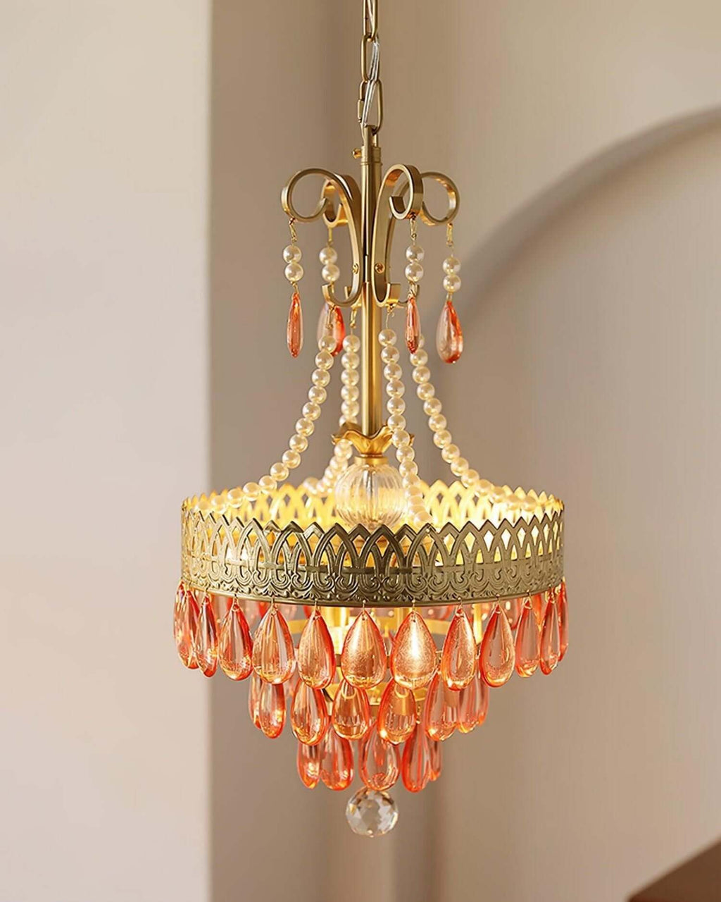 Ruby Chandelier