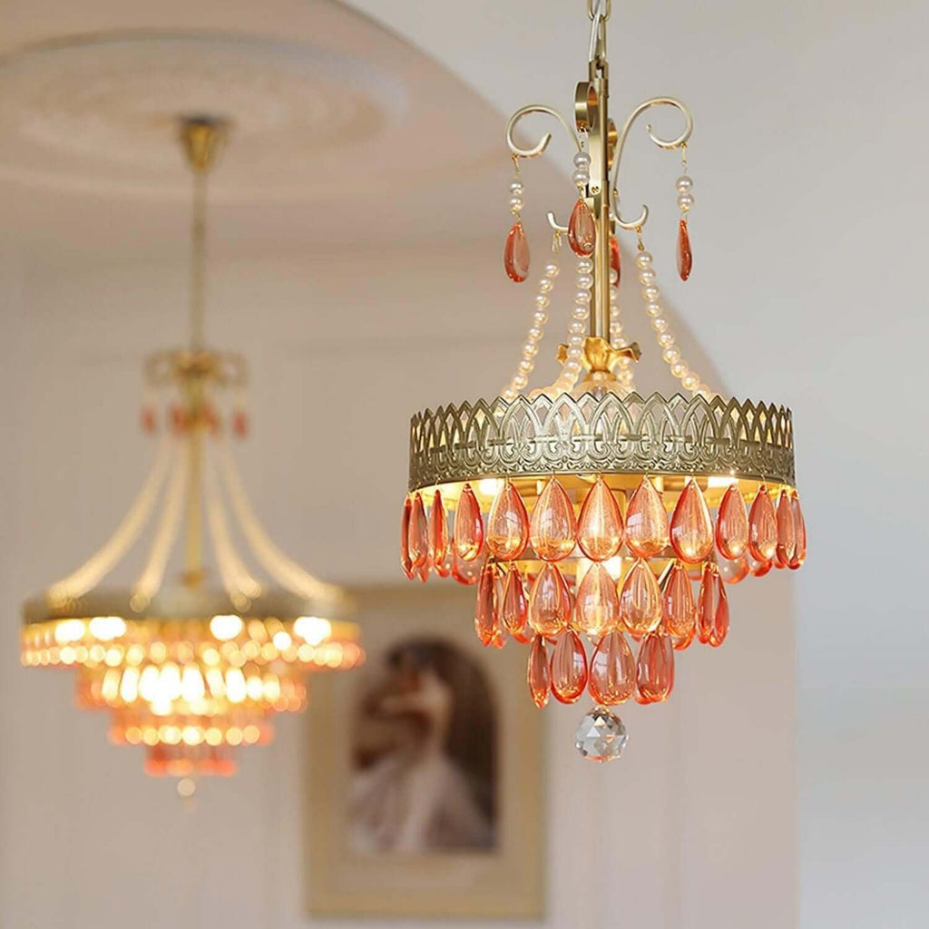 Ruby Chandelier