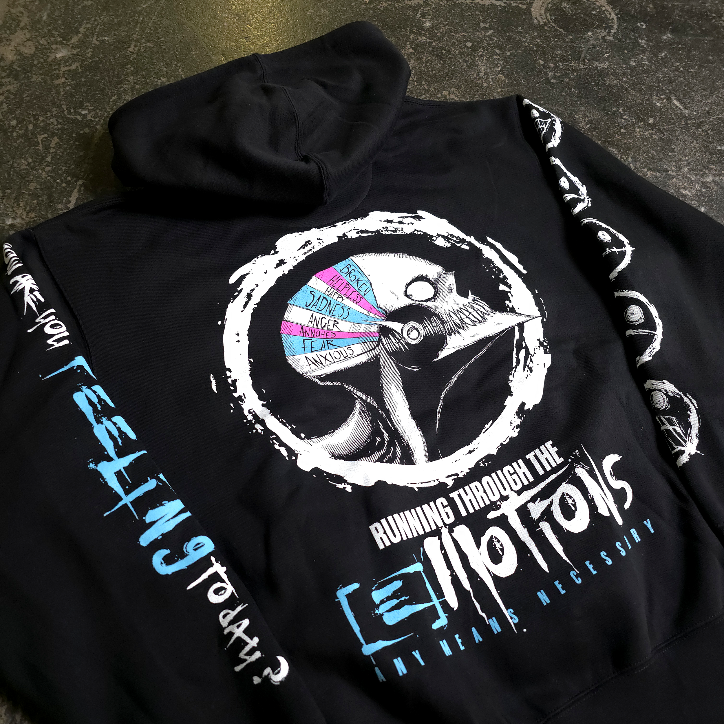 Running Emotions Zip Up Hoodie