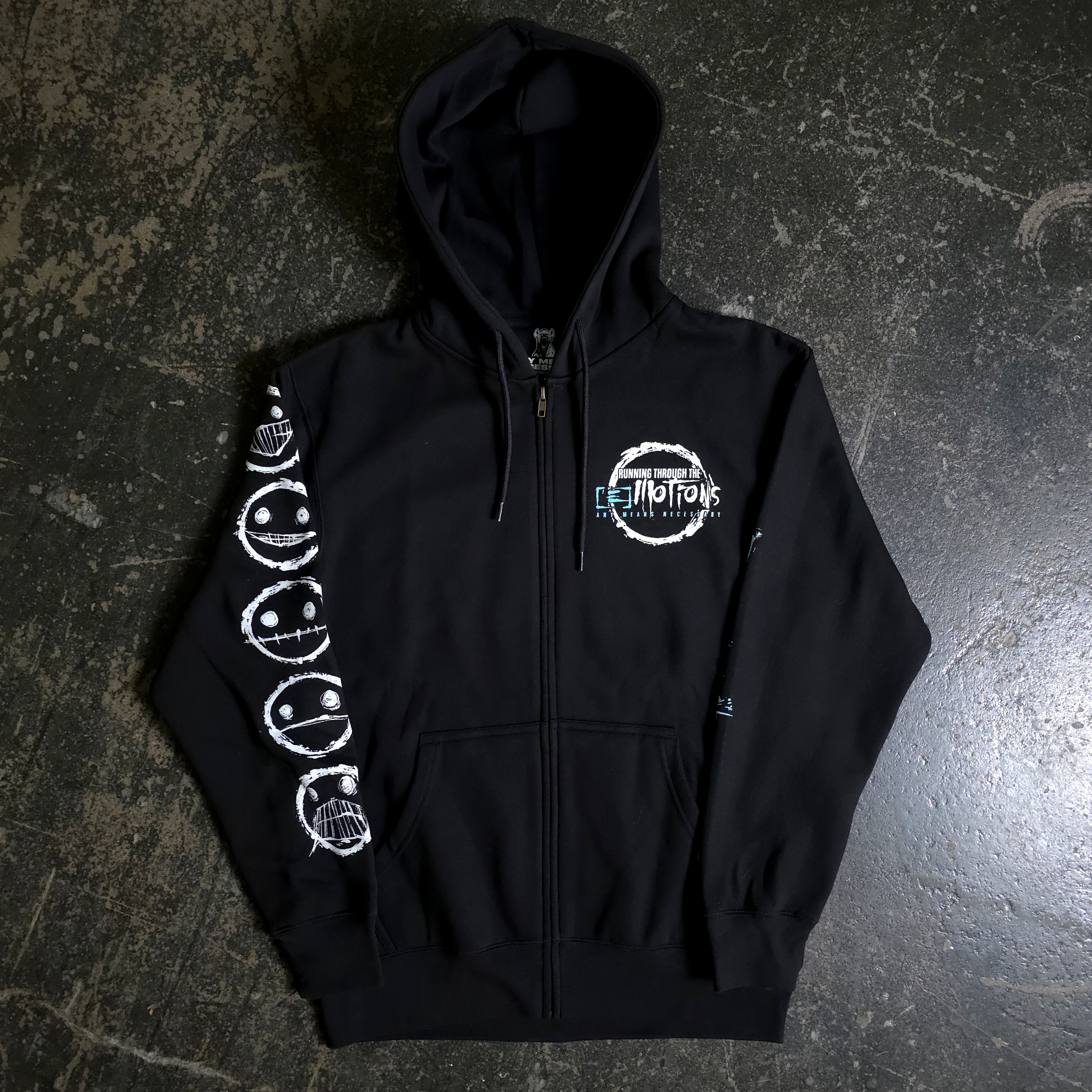 Running Emotions Zip Up Hoodie