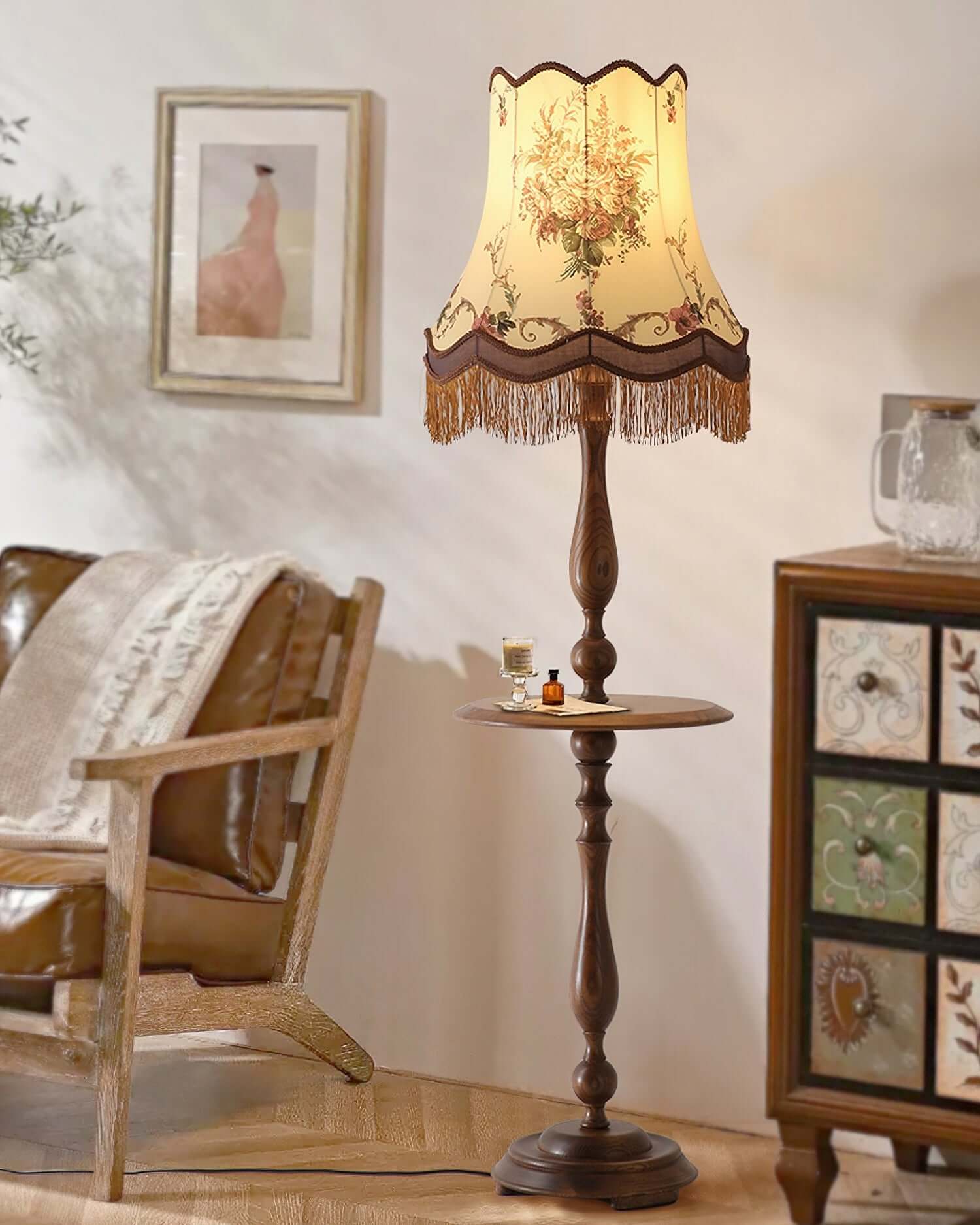 Ruvilo Tassel Floor Lamp