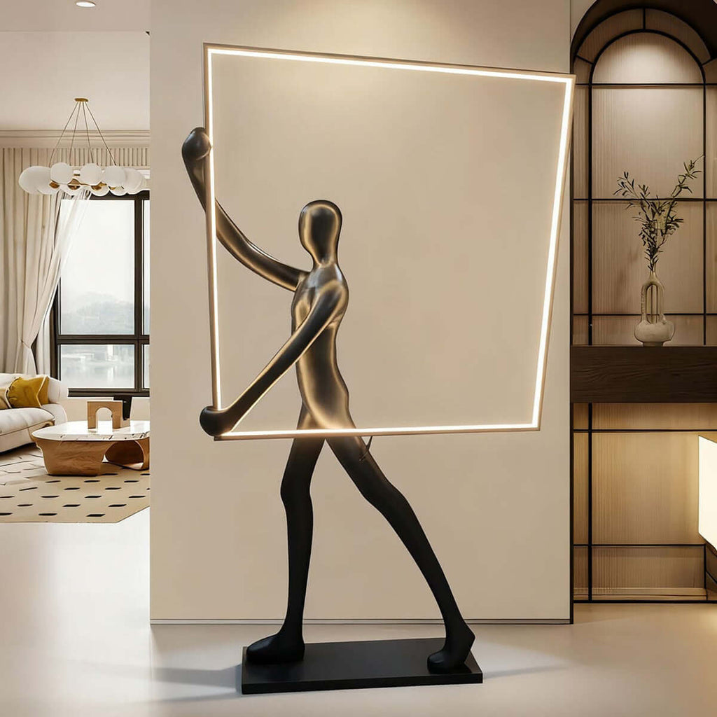 Rynza Sculptural Floor Lamp