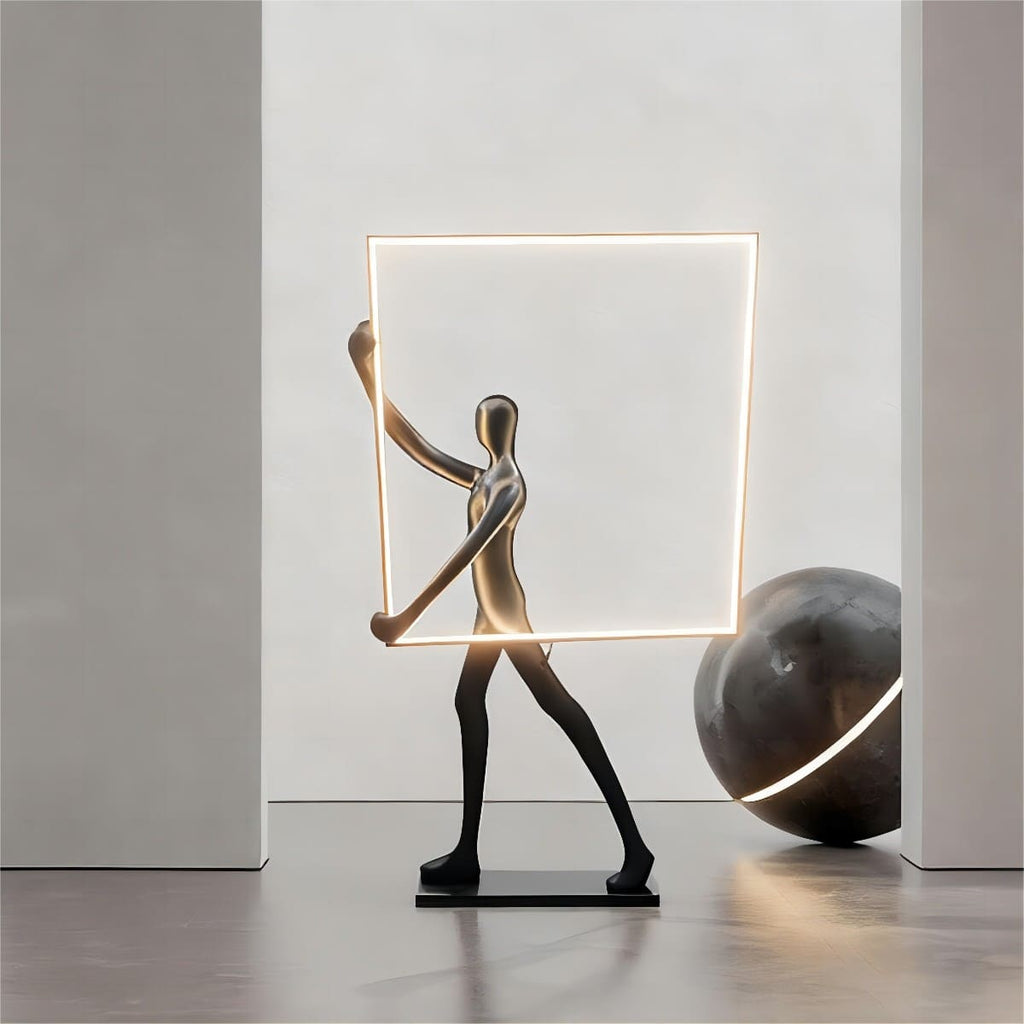 Rynza Sculptural Floor Lamp