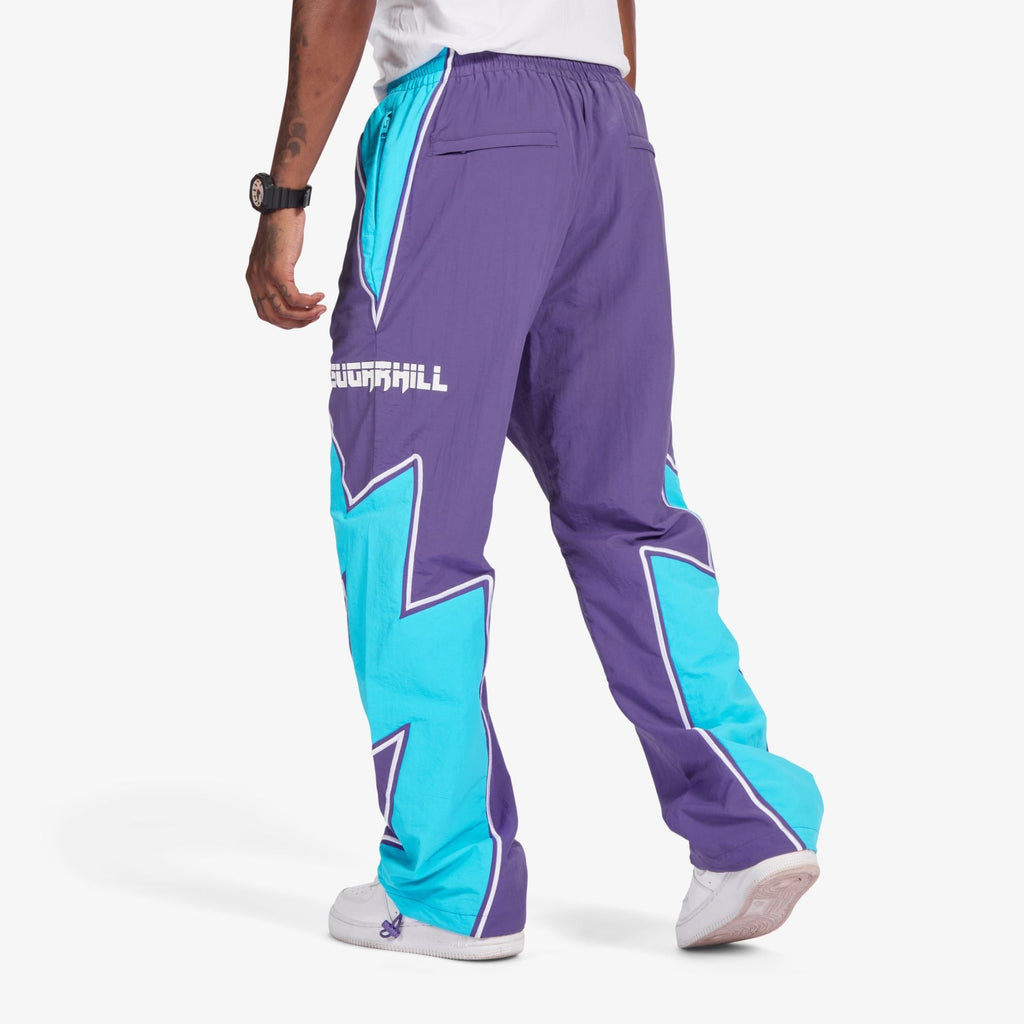 Sugarhill Bolt Windbreaker Pants - Purple