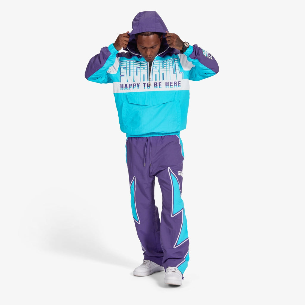 Sugarhill Bolt Windbreaker Pants - Purple