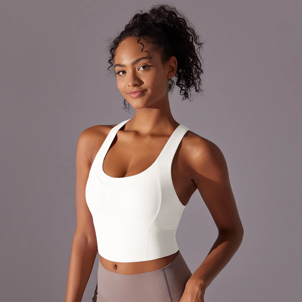 Nylon Sexy Women's Sports Bra Top Women Tight Elastic Gym Sport Yoga Bras