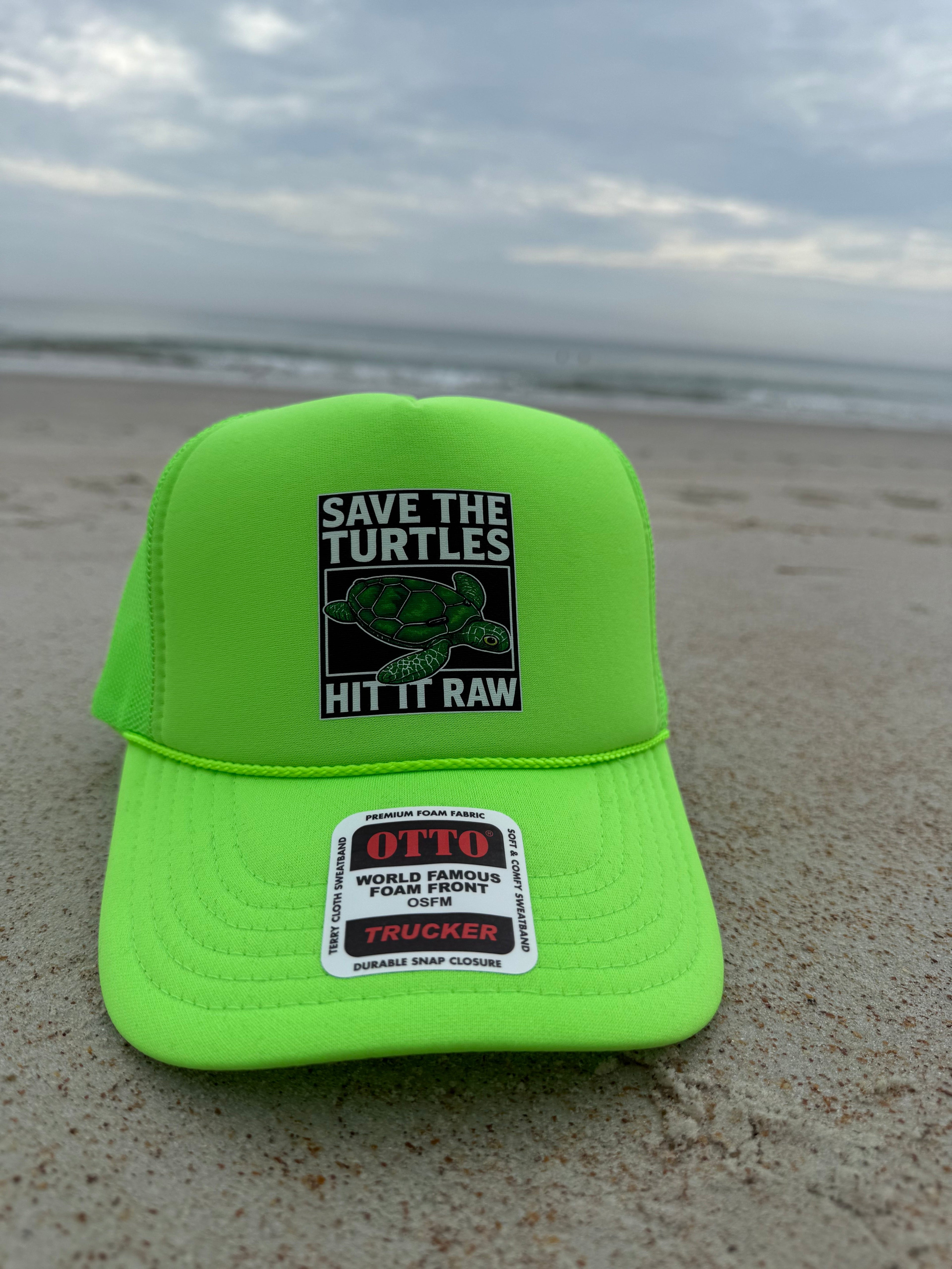 Save The Turtles Trucker Hat