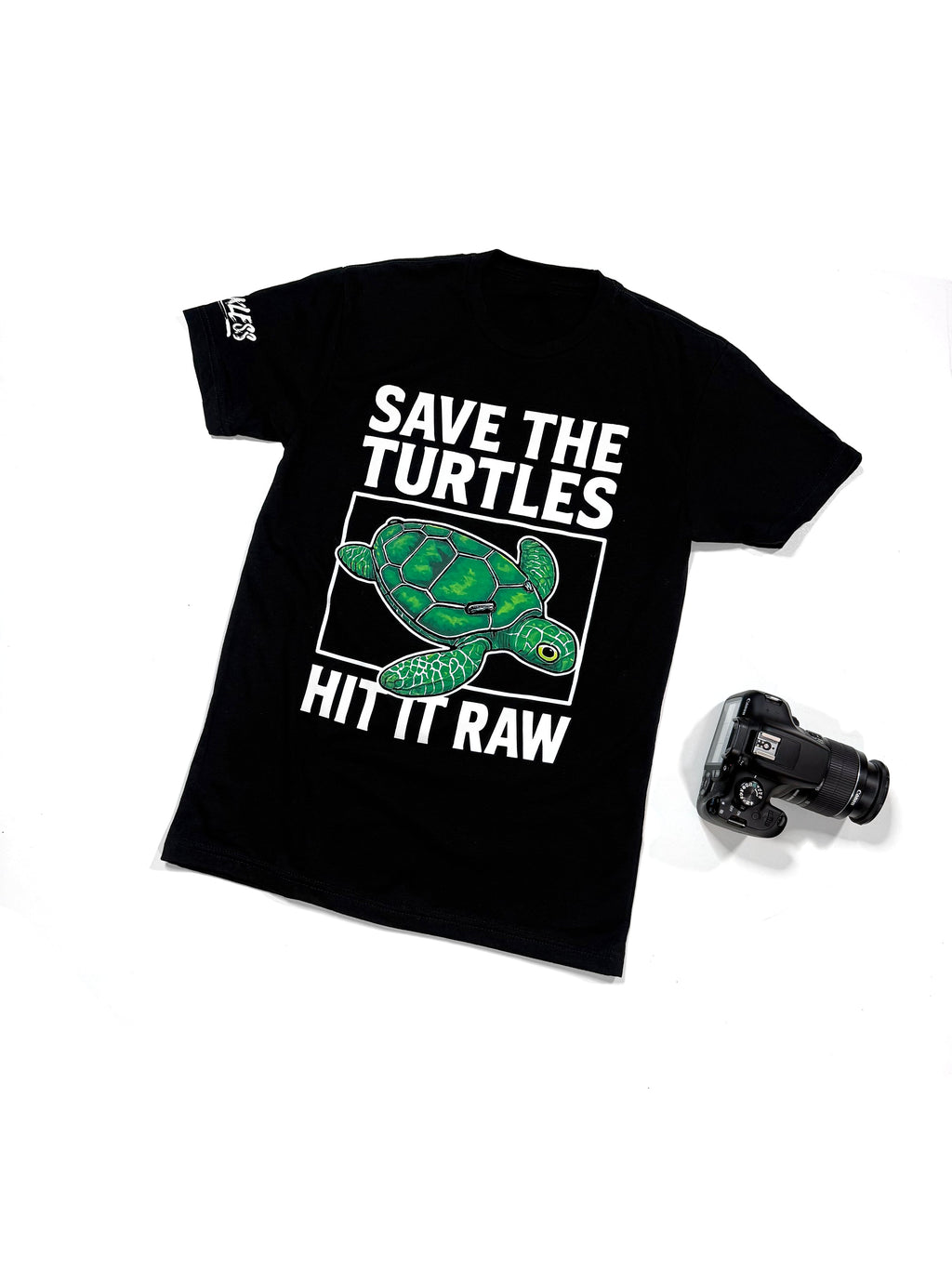 Save The Turtles Hit It Raw Tee