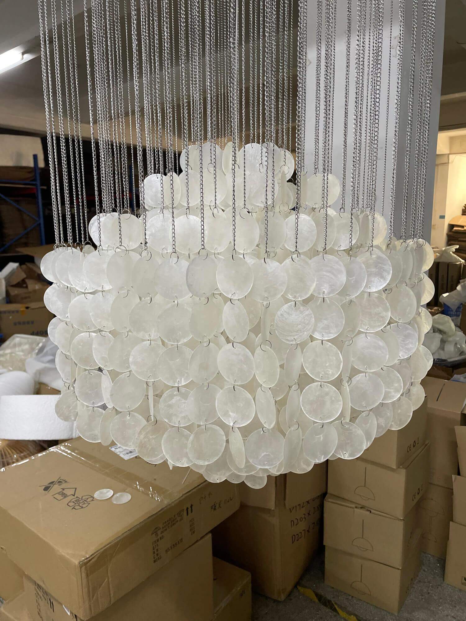 Sea-shell FUN Chandelier